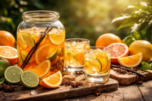 Les rhums arrangés aux agrumes : fraîcheur, caractère et raffinement
